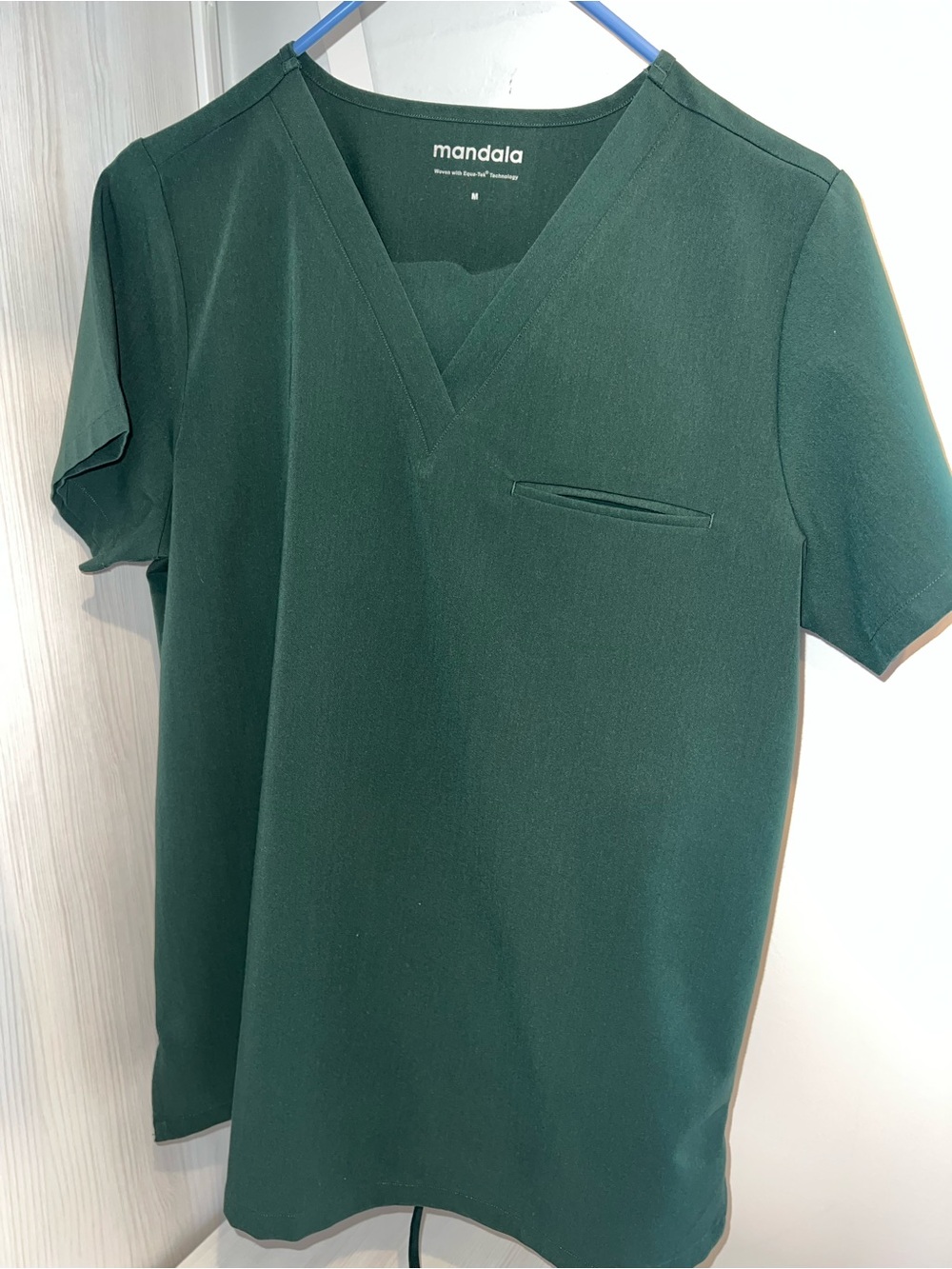 Mandala Olive Scrub Set—One pocket top and high waisted joggers